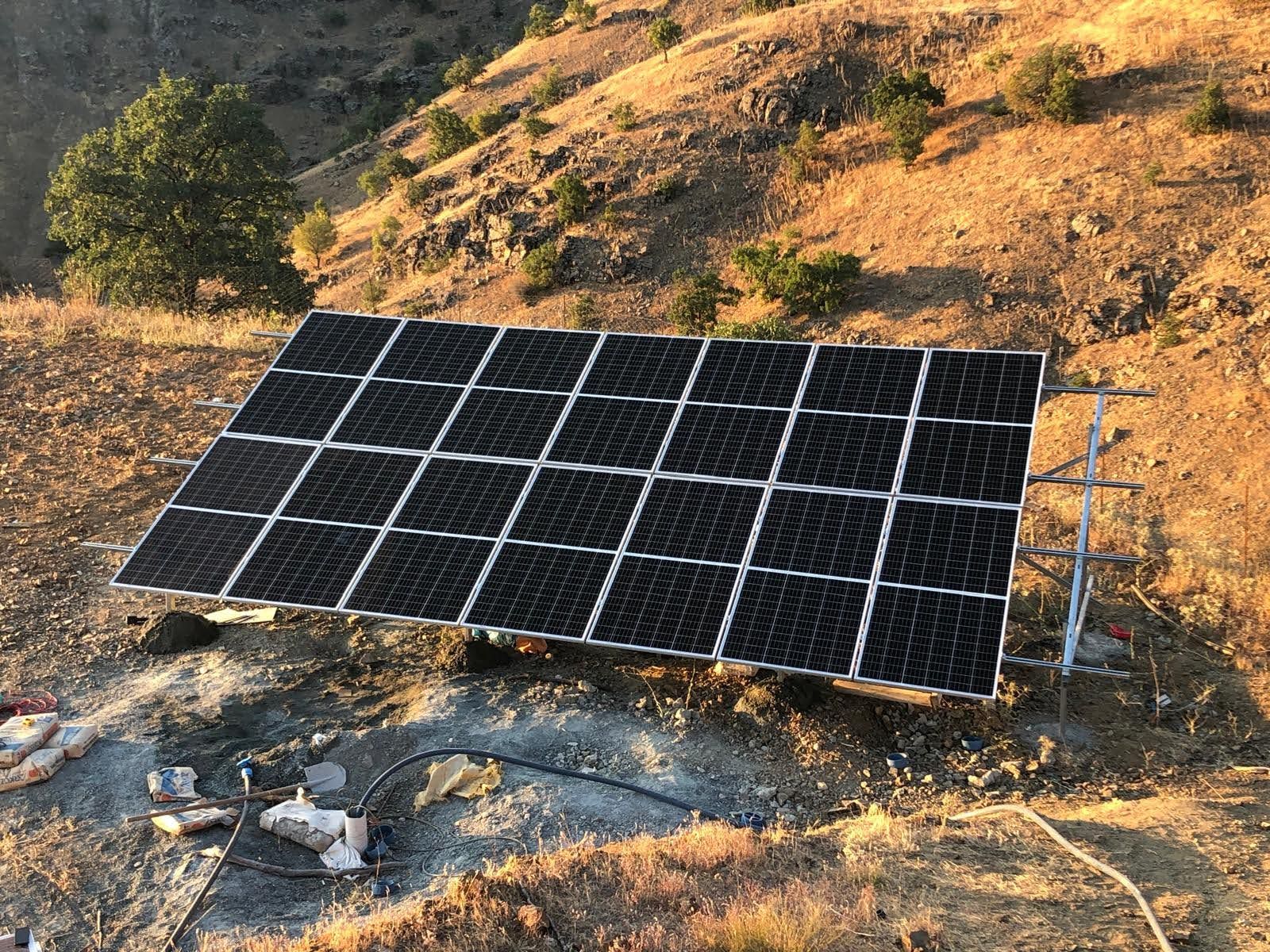 7,5 HP SULAMA PROJESİ